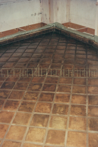 Saltillo Tile Stain, Staining Mexican Tile Floors